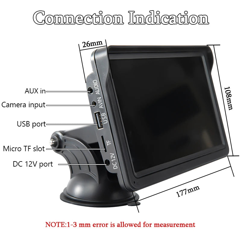 Écran CarPlay 7" Sans Fil 🚗📱